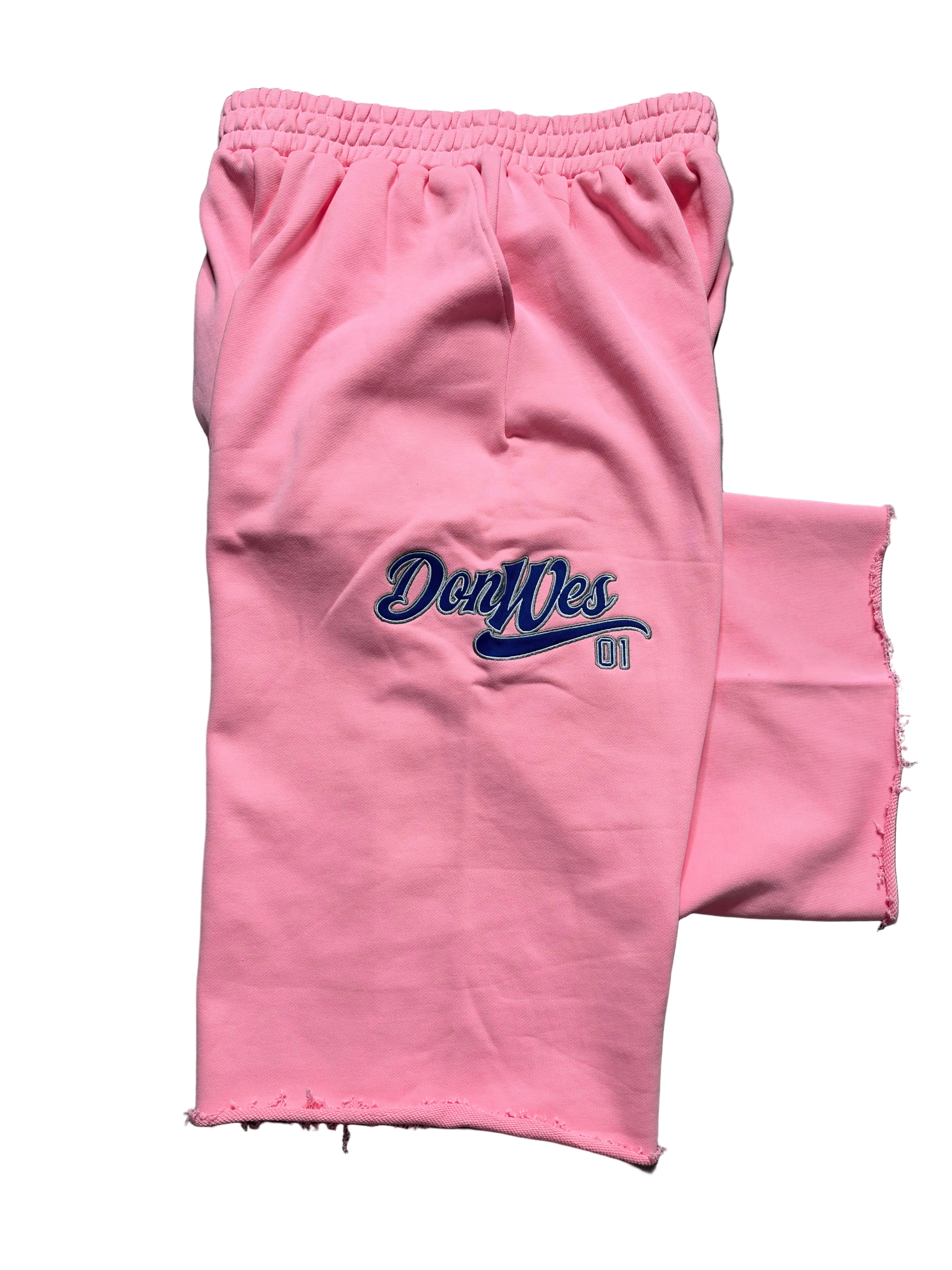 DonWes Pink 3/4 shorts