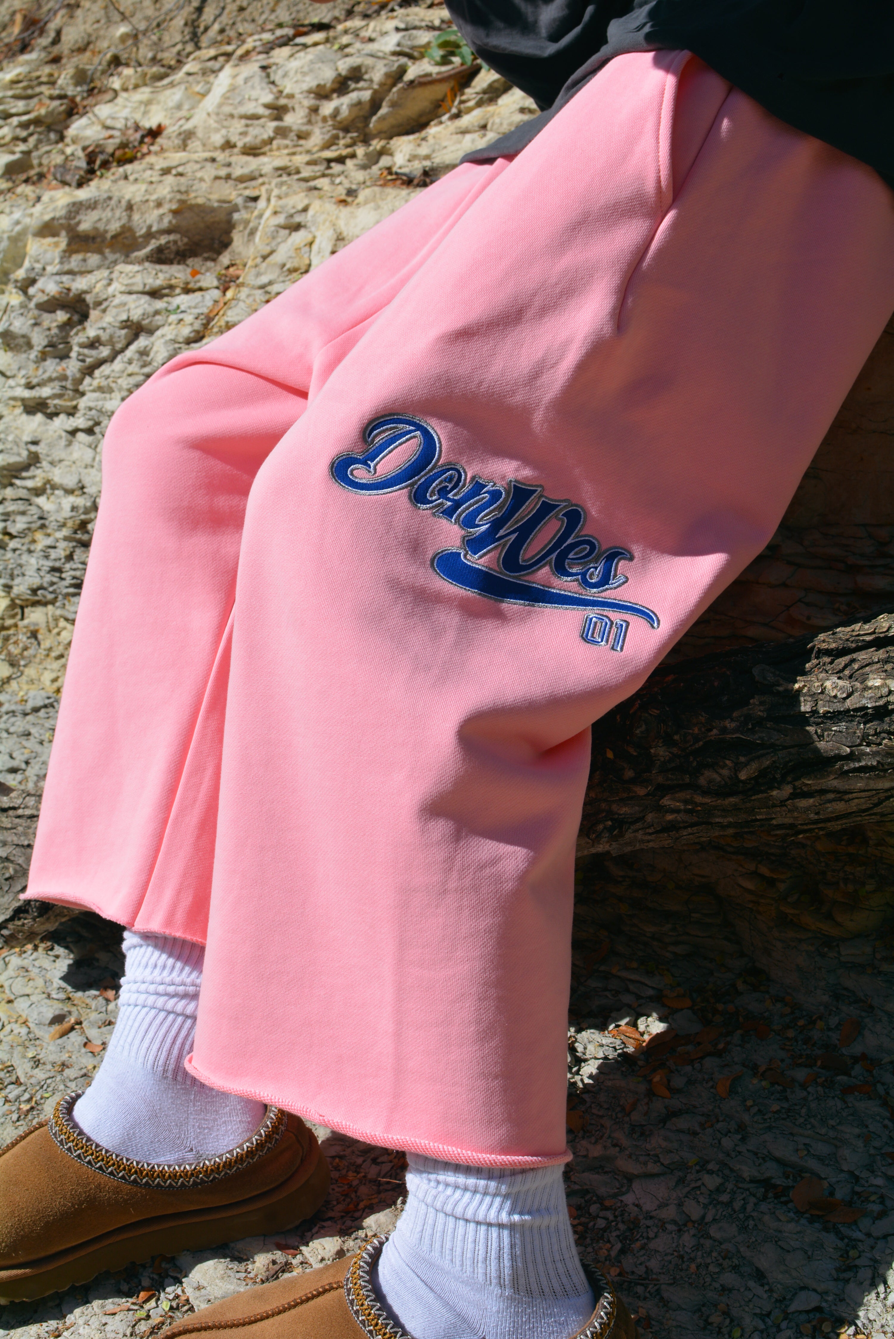 DonWes Pink 3/4 shorts
