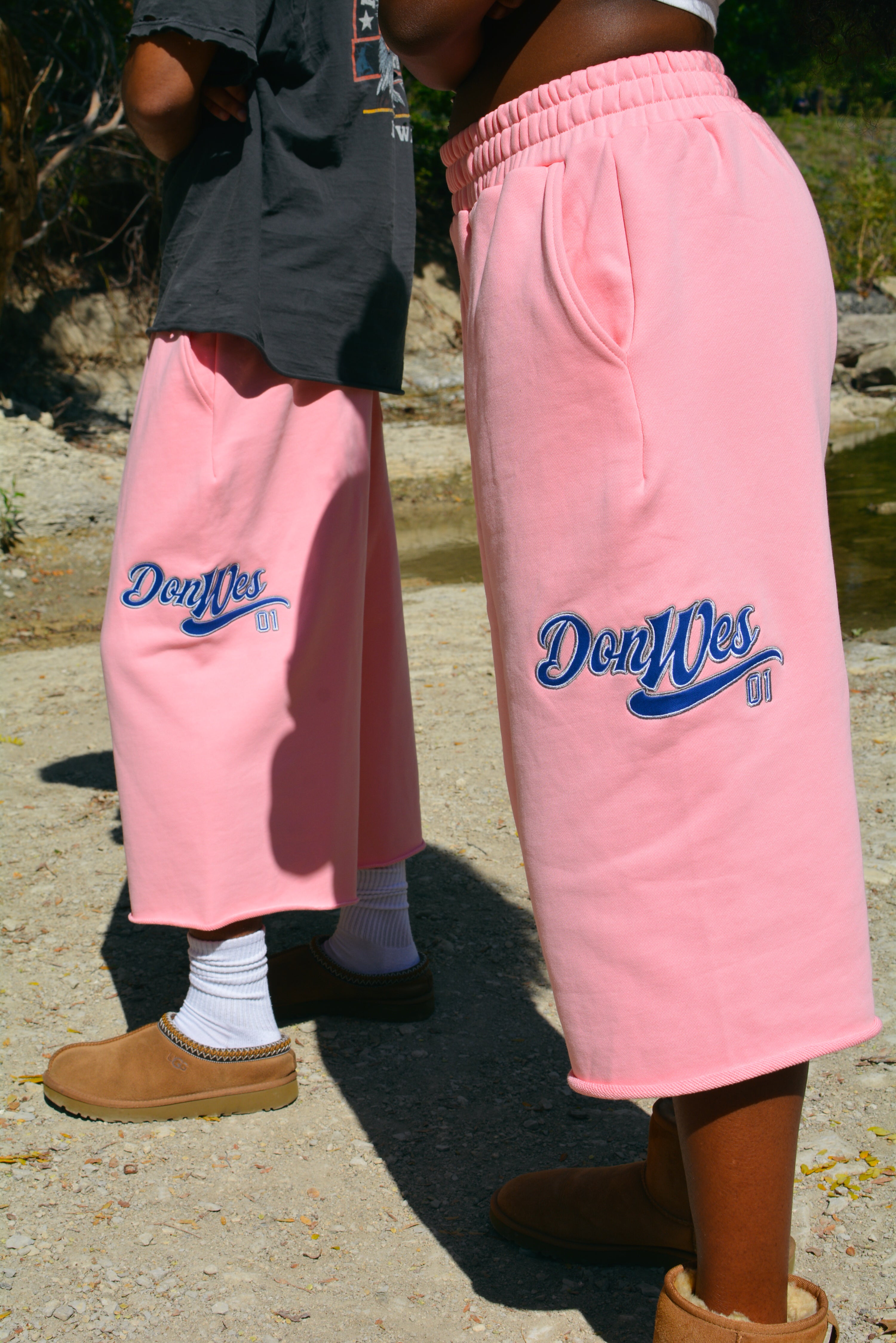 DonWes Pink 3/4 shorts